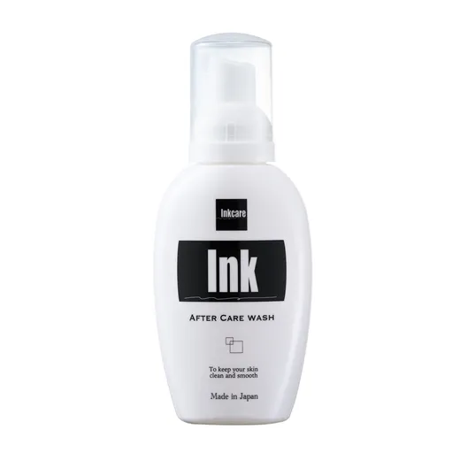 Inkcare 薬用アフターケアウォッシュ 150ml のポンプボトル